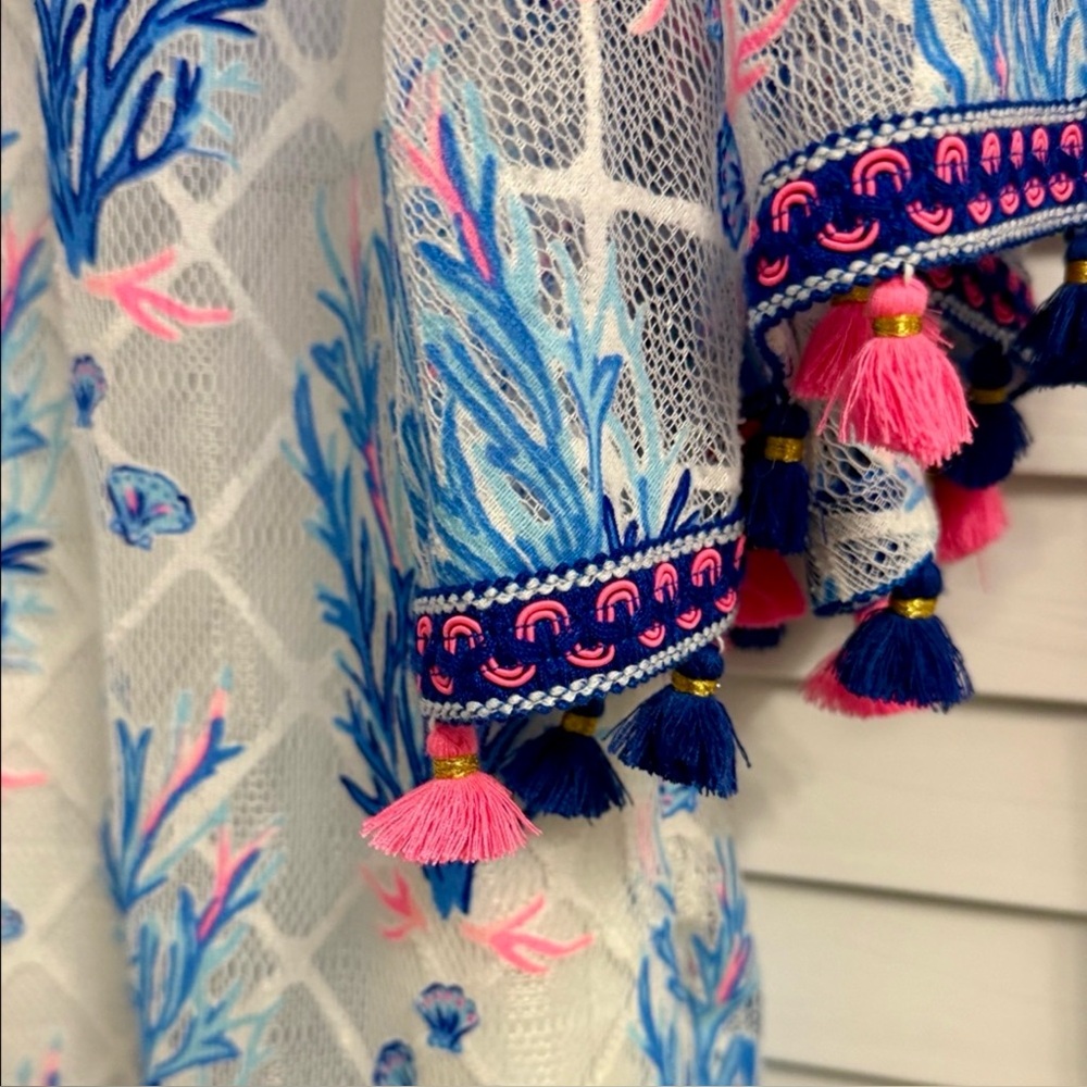 Lilly Pulitzer NWT Jackelin Romper Seaspray Off Shore Gorgeous Size 00,0 - Picture 16 of 16